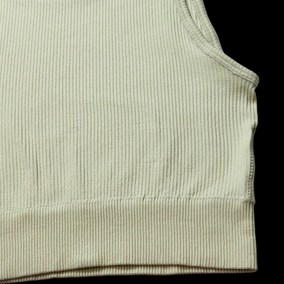 SKIMS Stretch Rib High Neck Bralette NEW Bone 2X/3X - Picture 7 of 11